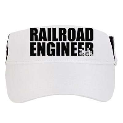 Railroad Engineer Adult Drive Performance Visor