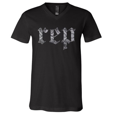 Rep Expression V-Neck T-Shirt