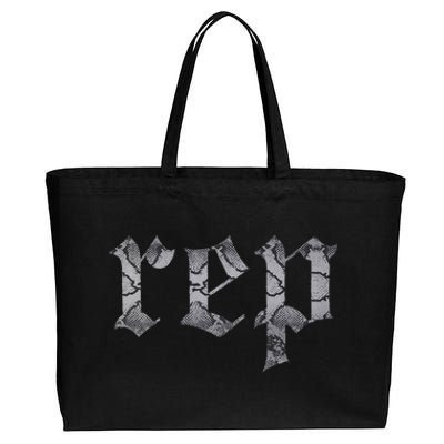 Rep Expression Cotton Canvas Jumbo Tote