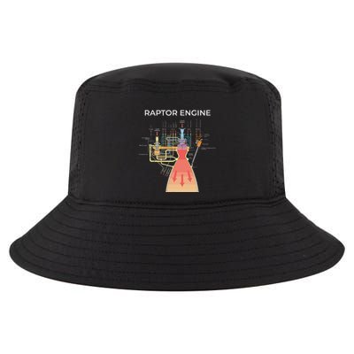 Raptor Engine Rocket Scientist Cool Comfort Performance Bucket Hat