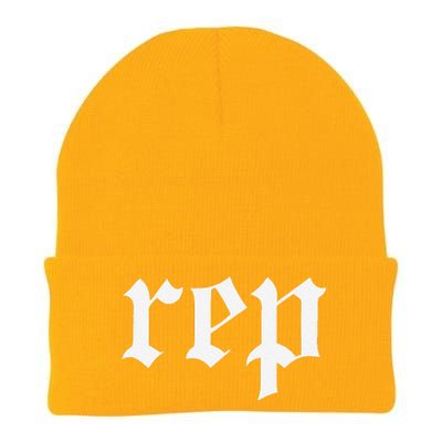 Rep Expression Knit Cap Winter Beanie