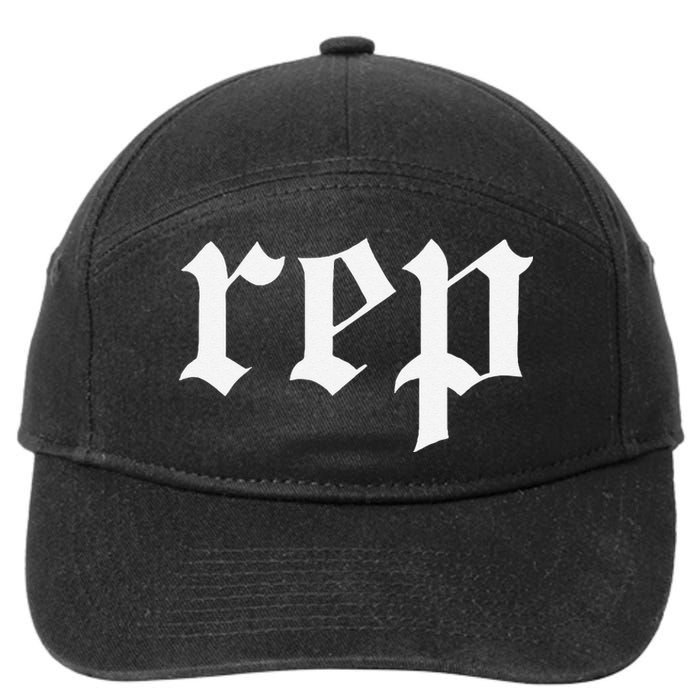 Rep Expression 7-Panel Snapback Hat