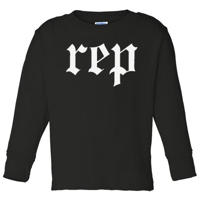 Rep Expression Toddler Long Sleeve Shirt