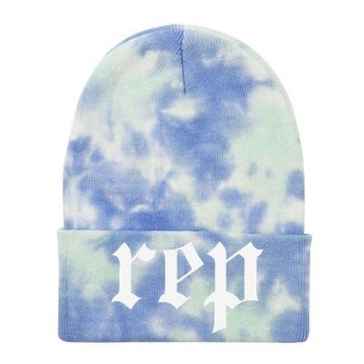 Rep Expression Tie Dye 12in Knit Beanie