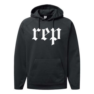 Rep Expression Performance Fleece Hoodie