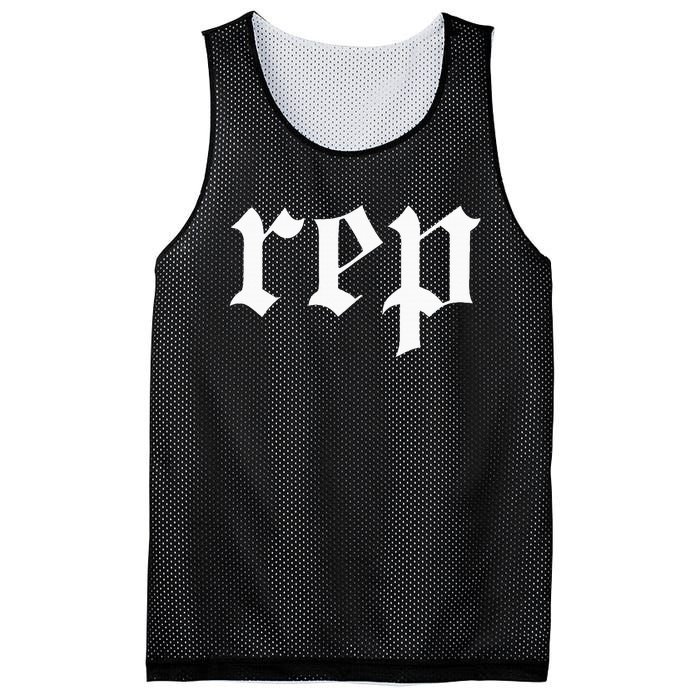 Rep Expression Mesh Reversible Basketball Jersey Tank