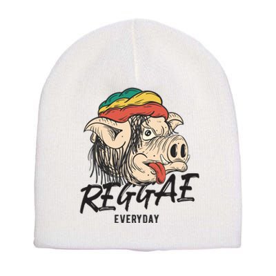 Reggae Everyday Short Acrylic Beanie