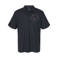 Rough Emblem Softstyle Adult Sport Polo