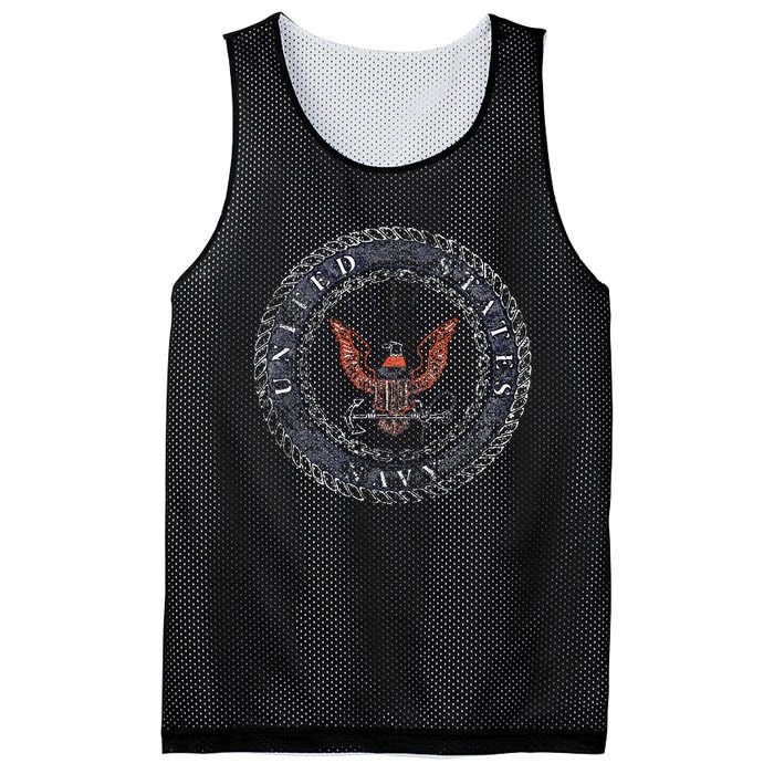 Rough Emblem Mesh Reversible Basketball Jersey Tank