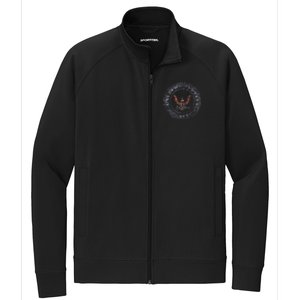 Rough Emblem Stretch Full-Zip Cadet Jacket