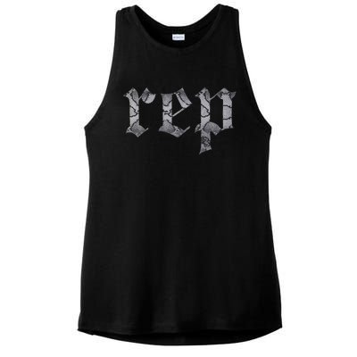 Rep Expression Ladies PosiCharge Tri-Blend Wicking Tank