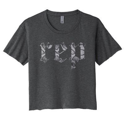 Rep Expression Women's Crop Top Tee