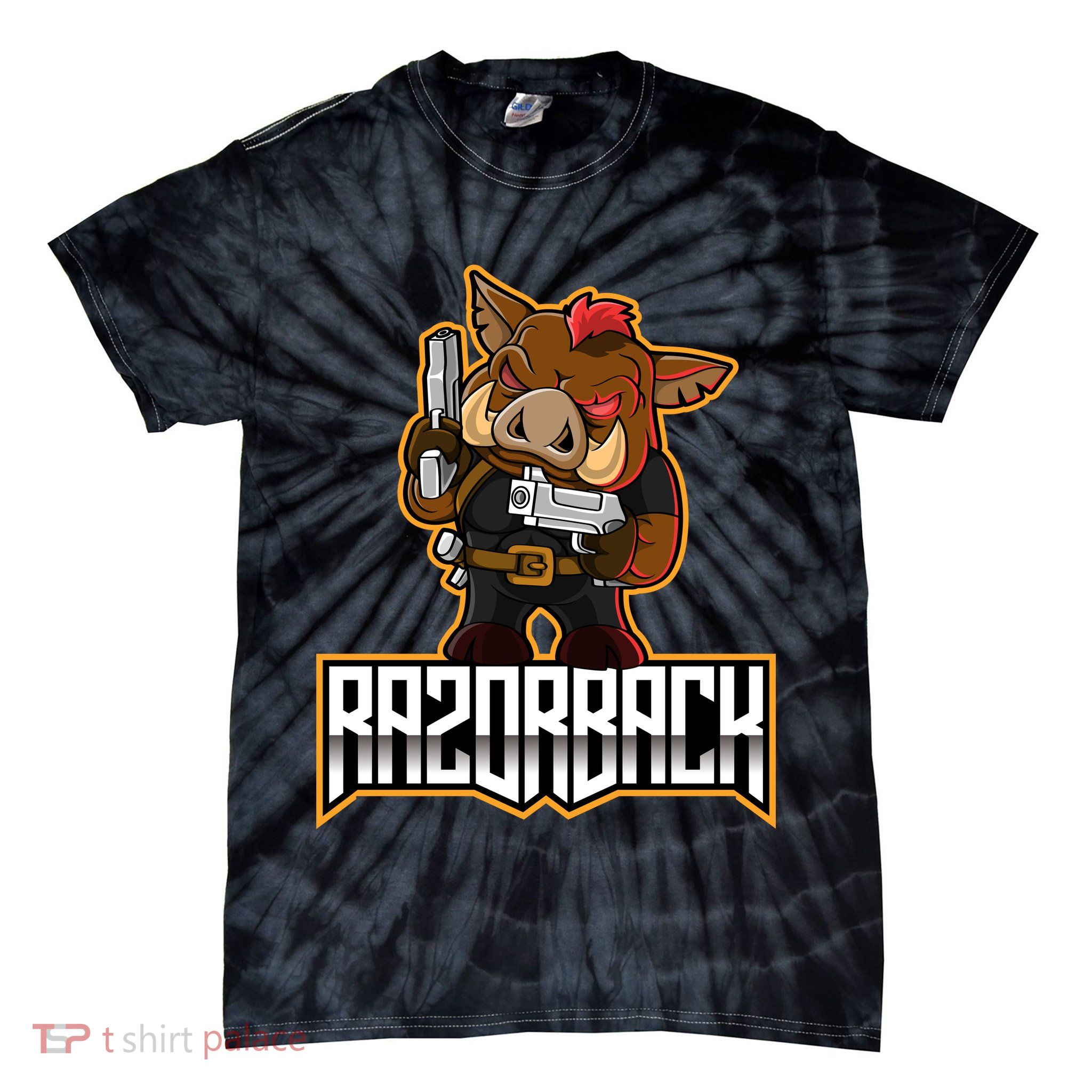 Razorback Esport Tie-Dye T-Shirt