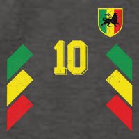 Retro Ethiopia Soccer Or Football For Ethiopian Fans Vector Backpack