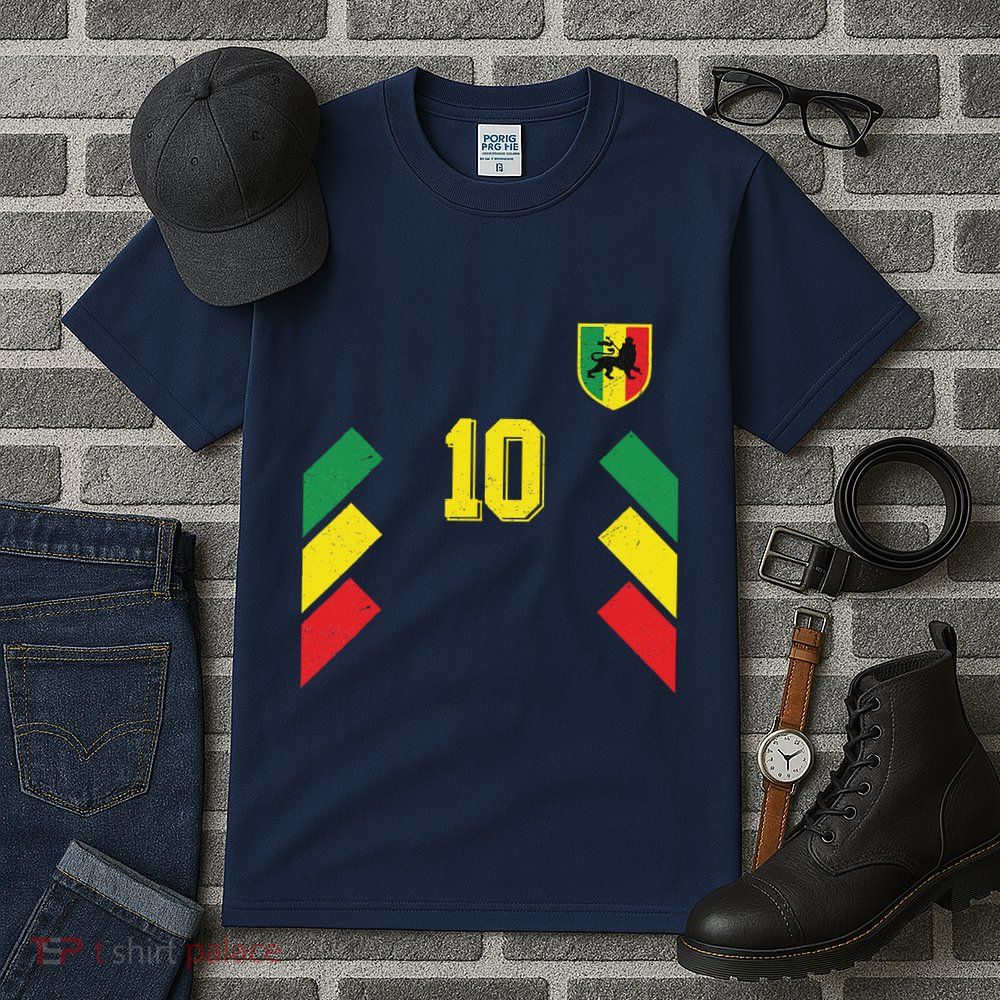 Retro Ethiopia Soccer Or Football For Ethiopian Fans Tall T-Shirt