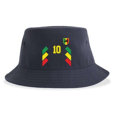 Retro Ethiopia Soccer Or Football For Ethiopian Fans Sustainable Bucket Hat