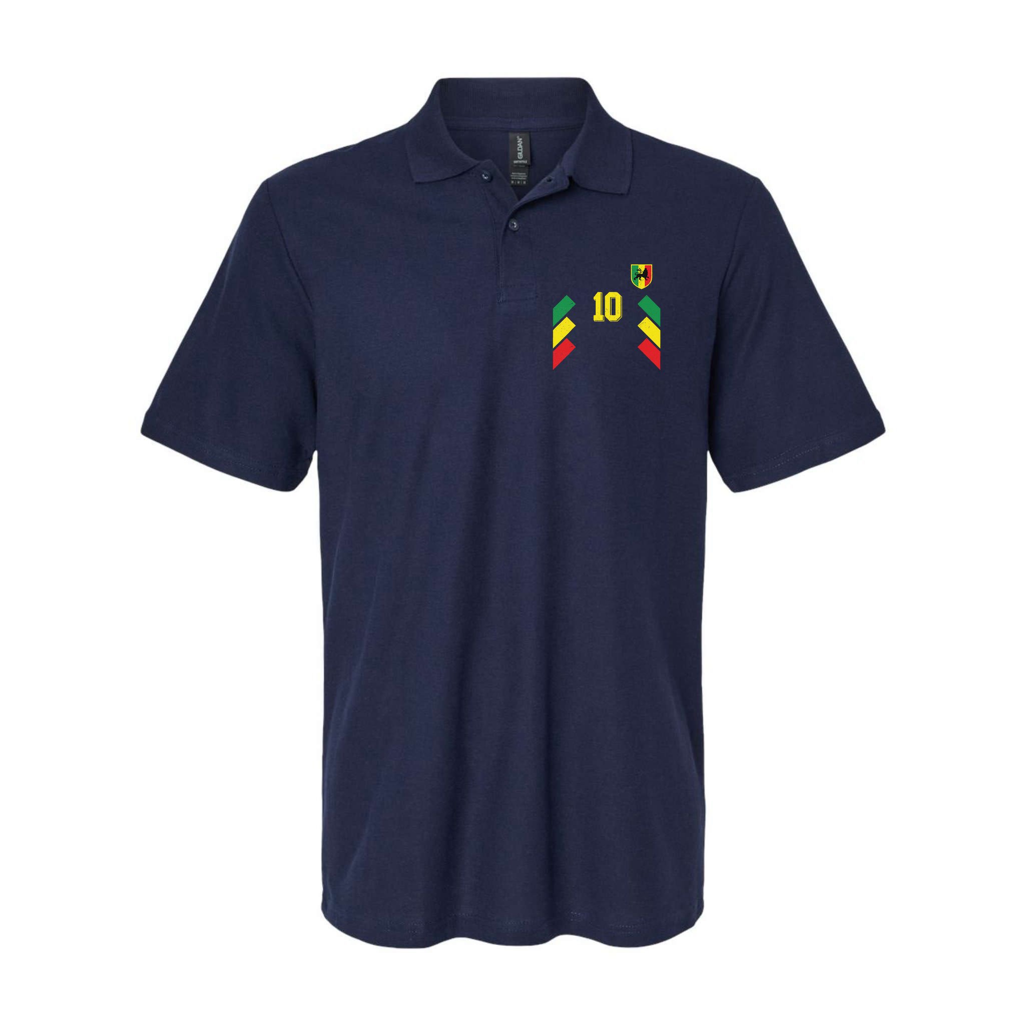 Retro Ethiopia Soccer Or Football For Ethiopian Fans Polo