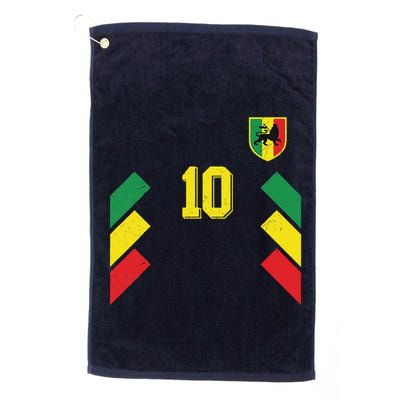 Retro Ethiopia Soccer Or Football For Ethiopian Fans Golf Towel