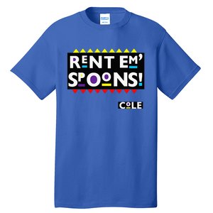 Rent Em Spoons 90S Black Sitcom Lover Urban Clothing Tall T-Shirt