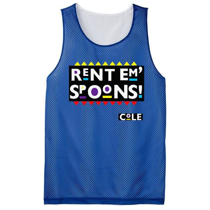 Rent Em Spoons 90S Black Sitcom Lover Urban Clothing Mesh Reversible Basketball Jersey Tank