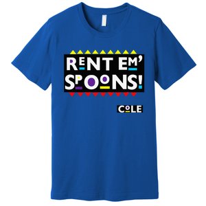 Rent Em Spoons 90S Black Sitcom Lover Urban Clothing Premium T-Shirt