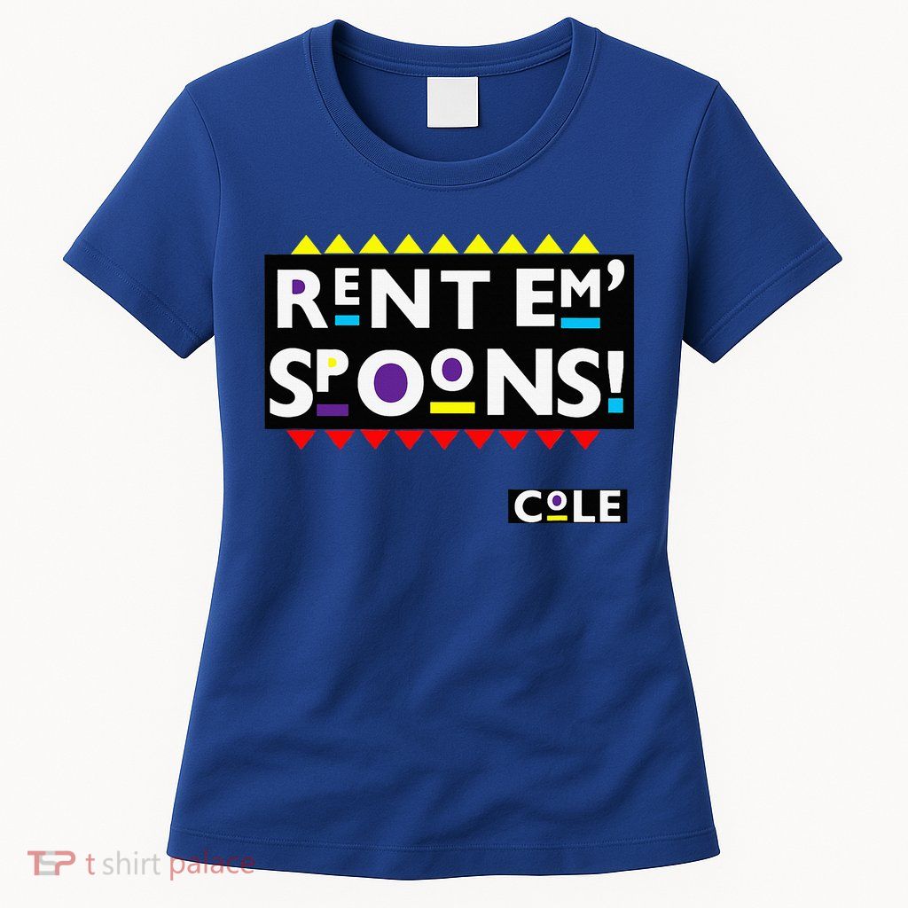 Rent Em Spoons 90S Black Sitcom Lover Urban Clothing Women's T-Shirt
