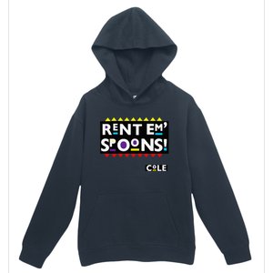 Rent Em Spoons 90S Black Sitcom Lover Urban Clothing Urban Pullover Hoodie