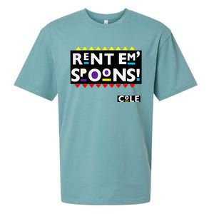 Rent Em Spoons 90S Black Sitcom Lover Urban Clothing Sueded Cloud Jersey T-Shirt