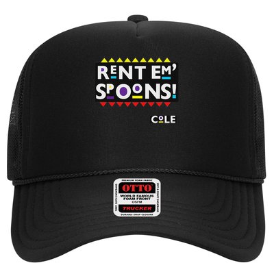 Rent Em Spoons, 90's Black Sitcom Lover, Urban Clothing Trucker Hat