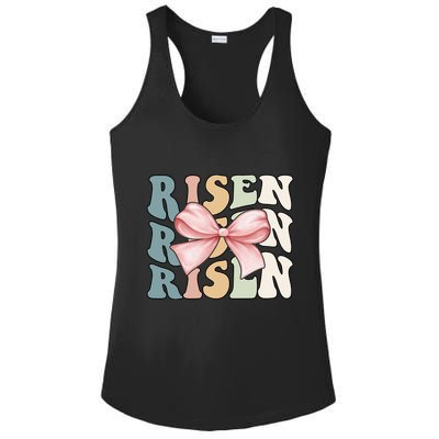 Risen Easter Sunday Ladies PosiCharge Competitor Racerback Tank