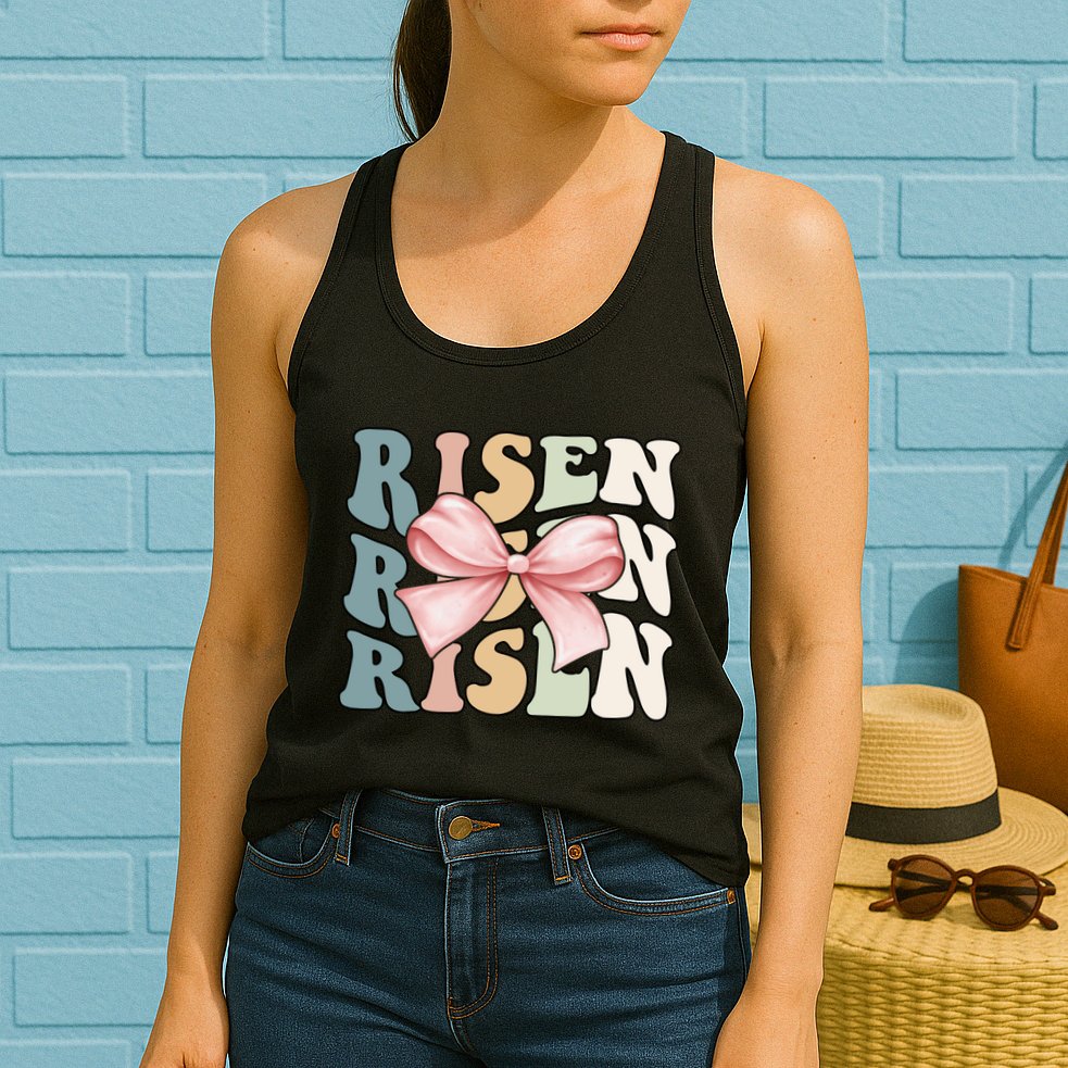 Risen Easter Sunday Womens Tank Top