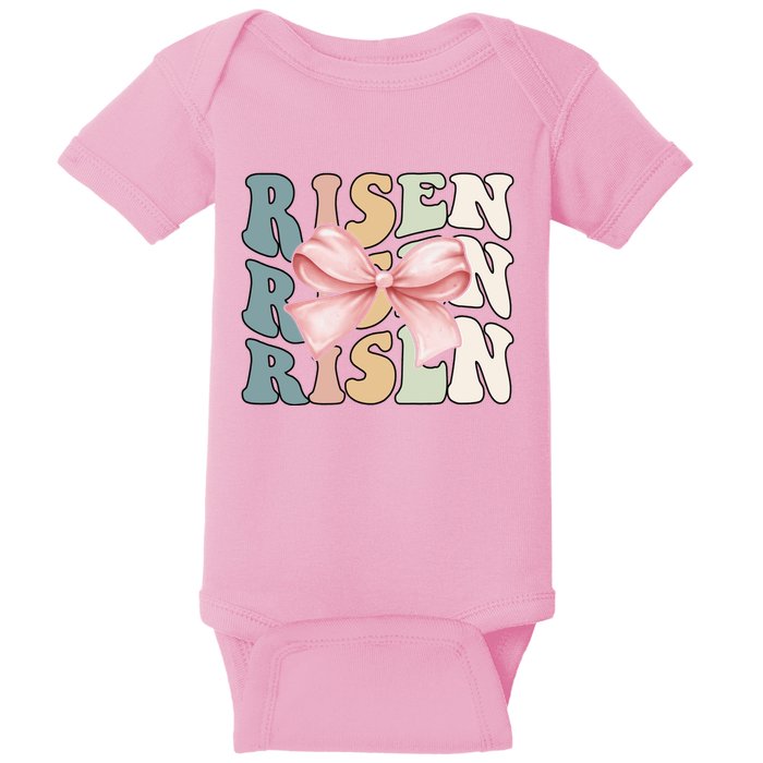 Risen Easter Sunday Baby Bodysuit