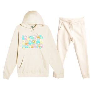 Retro Egg-stra Special Egghunter Easter Classic Clothing Premium Hooded Sweatsuit Set