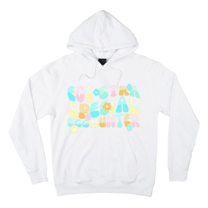 Retro Egg-stra Special Egghunter Easter Classic Clothing Hoodie