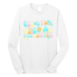 Retro Egg-stra Special Egghunter Easter Classic Clothing Long Sleeve Shirt