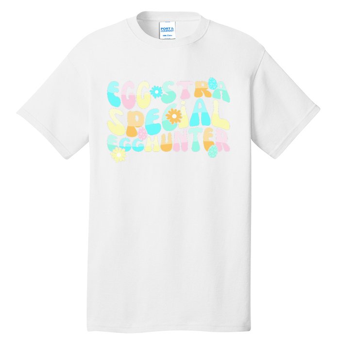 Retro Egg-stra Special Egghunter Easter Classic Clothing Tall T-Shirt