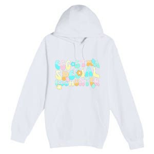 Retro Egg-stra Special Egghunter Easter Classic Clothing Premium Pullover Hoodie