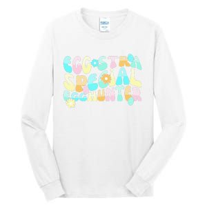 Retro Egg-stra Special Egghunter Easter Classic Clothing Tall Long Sleeve T-Shirt