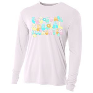 Retro Egg-stra Special Egghunter Easter Classic Clothing Cooling Performance Long Sleeve Crew