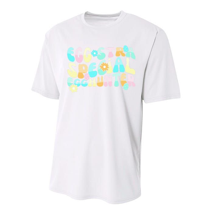 Retro Egg-stra Special Egghunter Easter Classic Clothing Performance Sprint T-Shirt