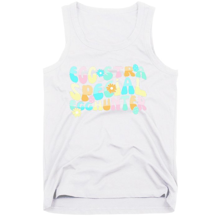 Retro Egg-stra Special Egghunter Easter Classic Clothing Tank Top