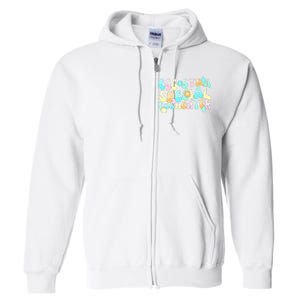 Retro Egg-stra Special Egghunter Easter Classic Clothing Full Zip Hoodie