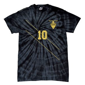 Retro Ecuador Soccer Jersey Futbol Camiseta Away Tie-Dye T-Shirt