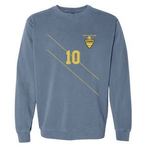 Retro Ecuador Soccer Jersey Futbol Camiseta Away Garment-Dyed Sweatshirt