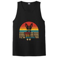 Retro Every Snack You Make Funny Chihuahua Dog Lover Owner Meaningful Gift PosiCharge Competitor Tank