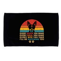 Retro Every Snack You Make Funny Chihuahua Dog Lover Owner Meaningful Gift Microfiber Hand Towel