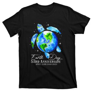 Restore Earth Sea Turtle Art Save The Planet T-Shirt