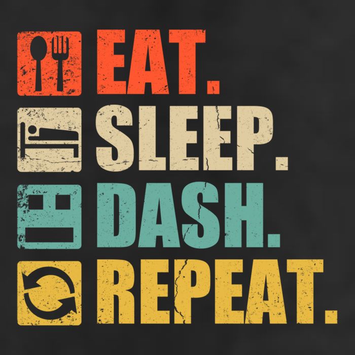 Retro Eat Sleep Dash Repeat Video Game Gift 25L Jumbo Tote
