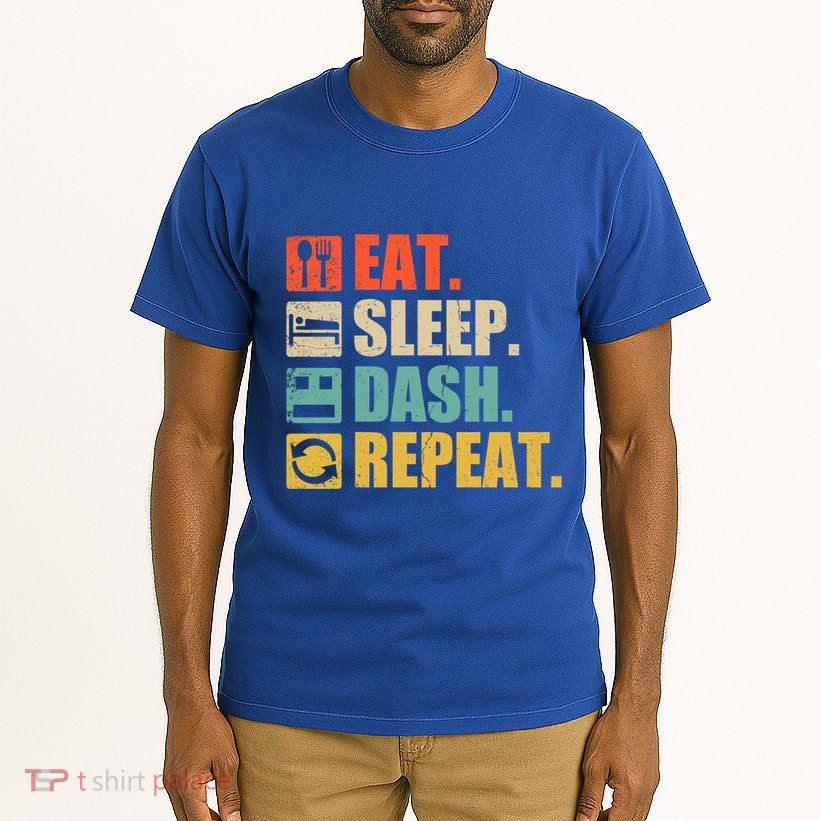 Retro Eat Sleep Dash Repeat Video Game Gift Tall T-Shirt