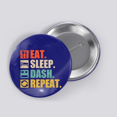 Retro Eat Sleep Dash Repeat Video Game Gift Button